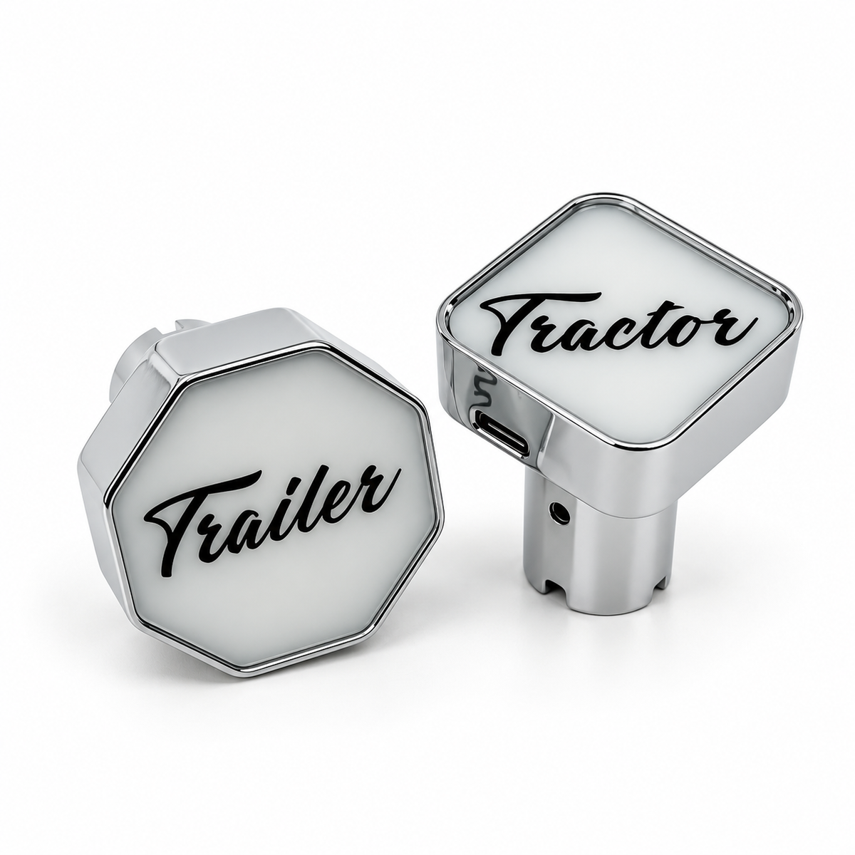 Glo-Knobz Illuminated Air Brake Knobs – Tractor / Trailer 2-Pack